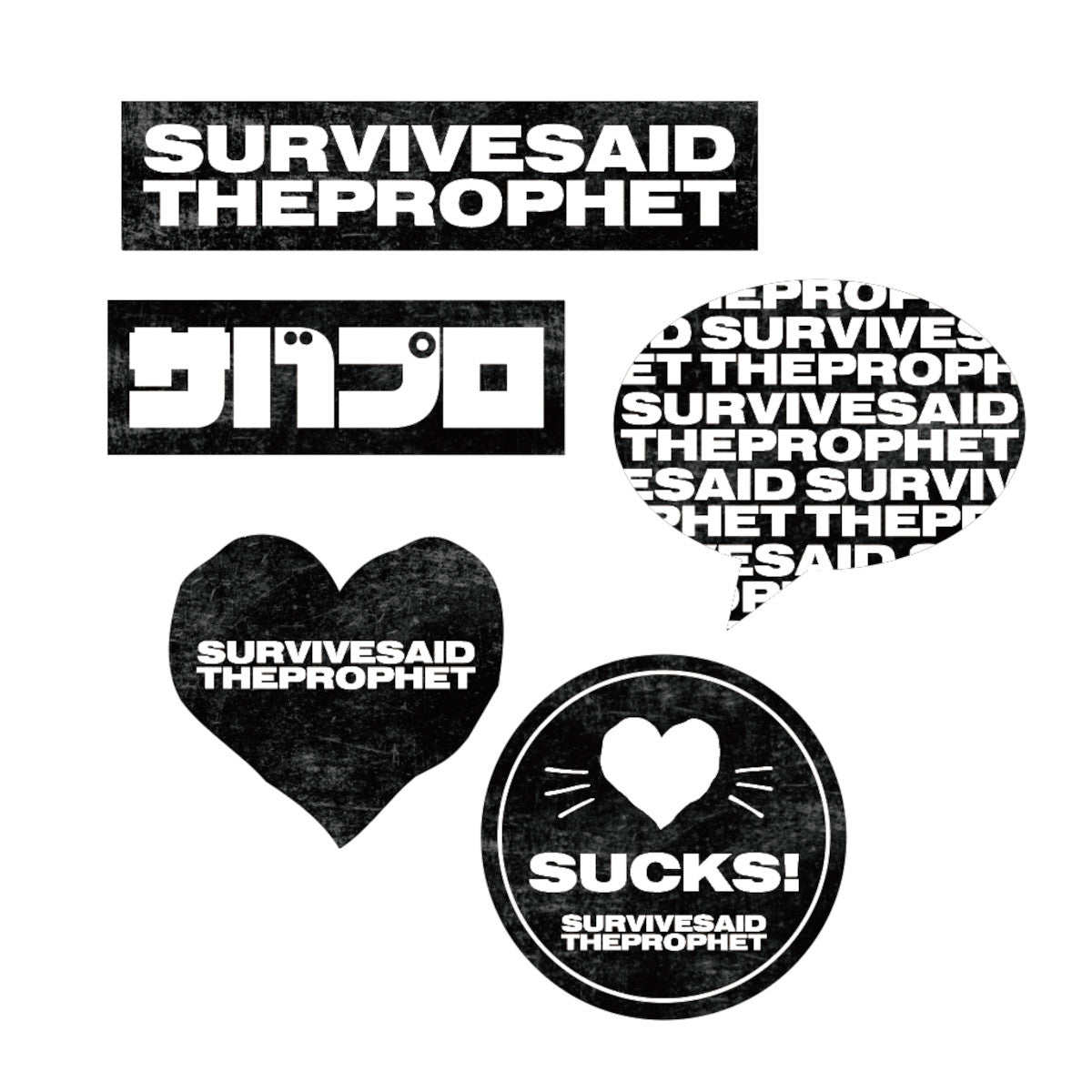 STICKER PACK (LUV SUX SESSIONS)