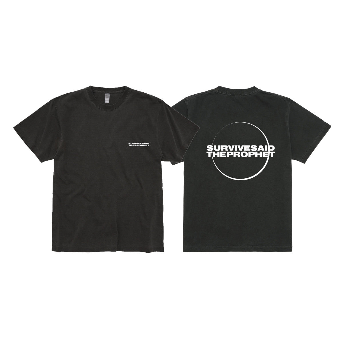 受注商品】SURVIVE SAID THE PROPHET LOGO TEE (VINTAGE BLACK)＜受付