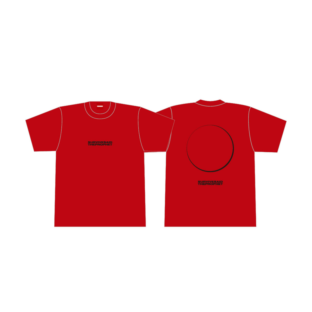 STANDARD LOGO TEE (RED)