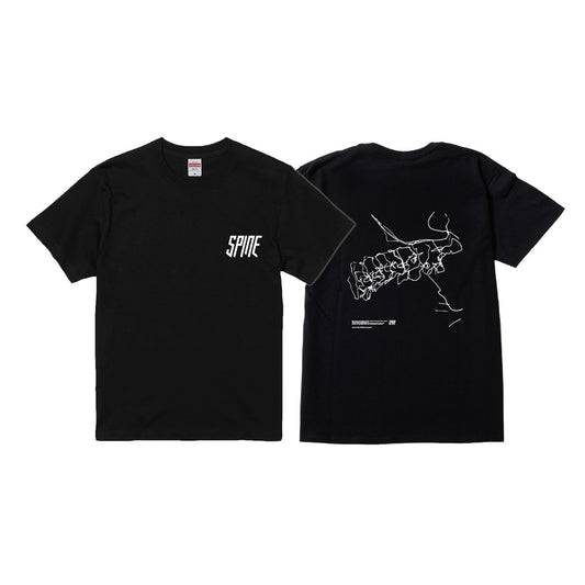 【受注商品】SPINE TEE (BLACK)＜受付期間：～6/7＞