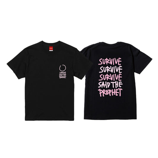 SURVIVE×3 TEE (BLACK)