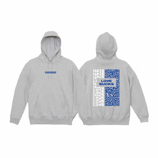 LOVE | HATE HOODIE (ASH)