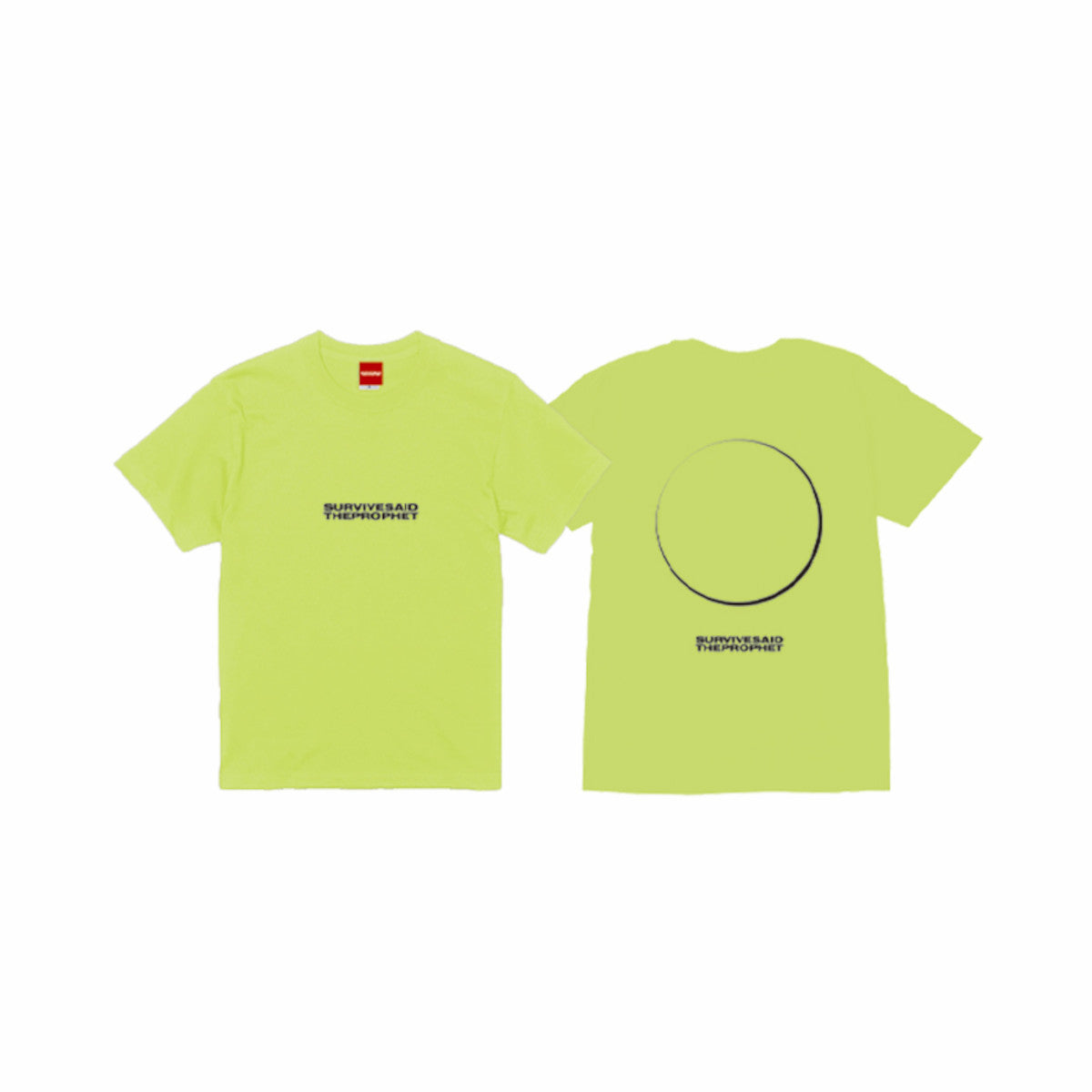STANDARD LOGO TEE (SAFETY YELLOW)