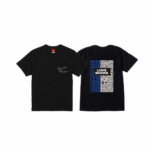 LOVE SUCKS TEE (BLUE)