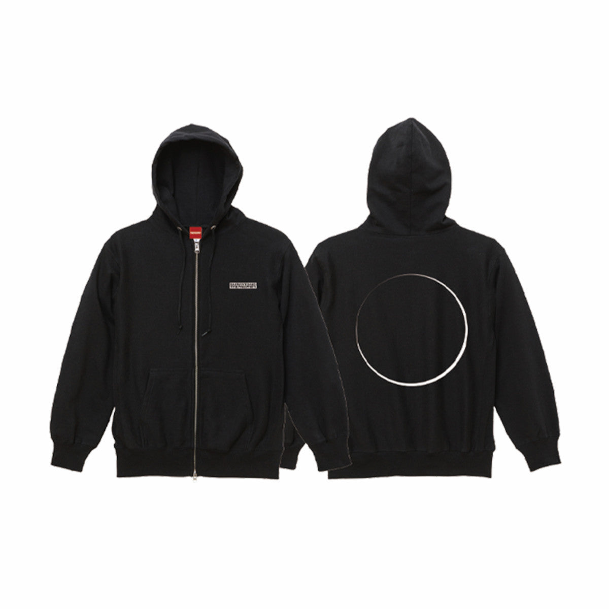 STANDARD LOGO ZIP UP HOODIE