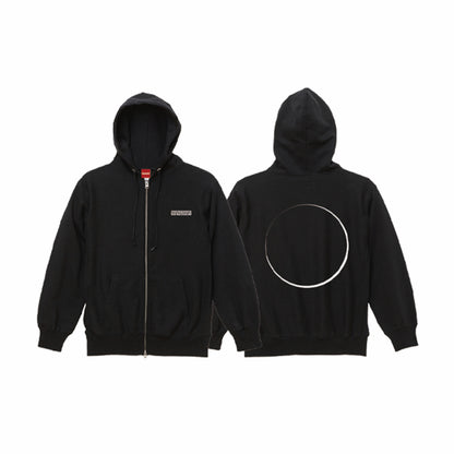STANDARD LOGO ZIP UP HOODIE