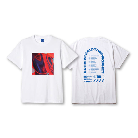 HOLD THE DOOR TOUR TEE (WHITE)