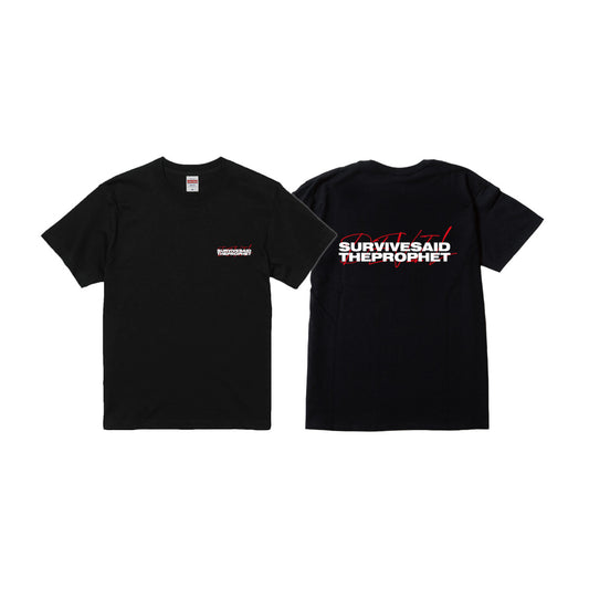 【受注商品】SURVIVE SAID THE PROPHET LOGO DEVIL TEE (BLACK & RED)＜受付期間：～6/7＞