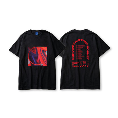 HOLD THE DOOR TOUR TEE (BLACK)
