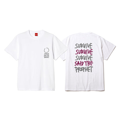 SURVIVE×3 TEE (WHITE)
