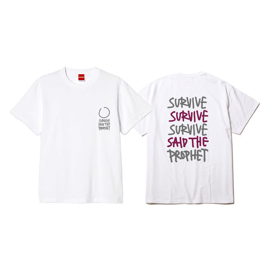 SURVIVE×3 TEE (WHITE)