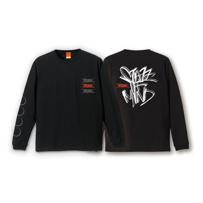 State Of Mind FONT L/S TEE (BLACK)