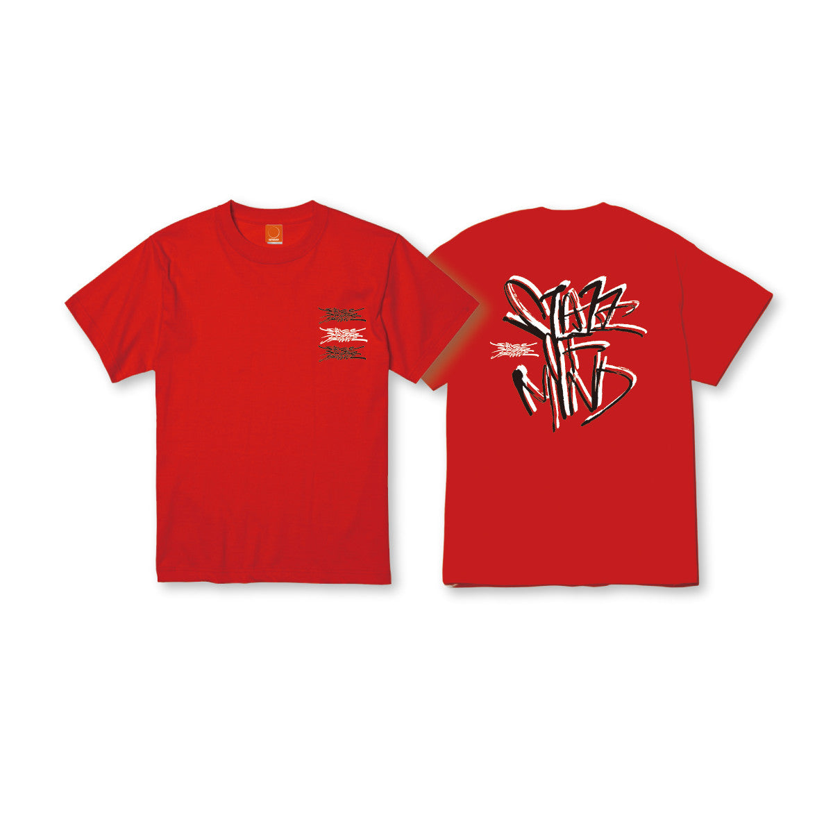 State Of Mind FONT TEE (RED)
