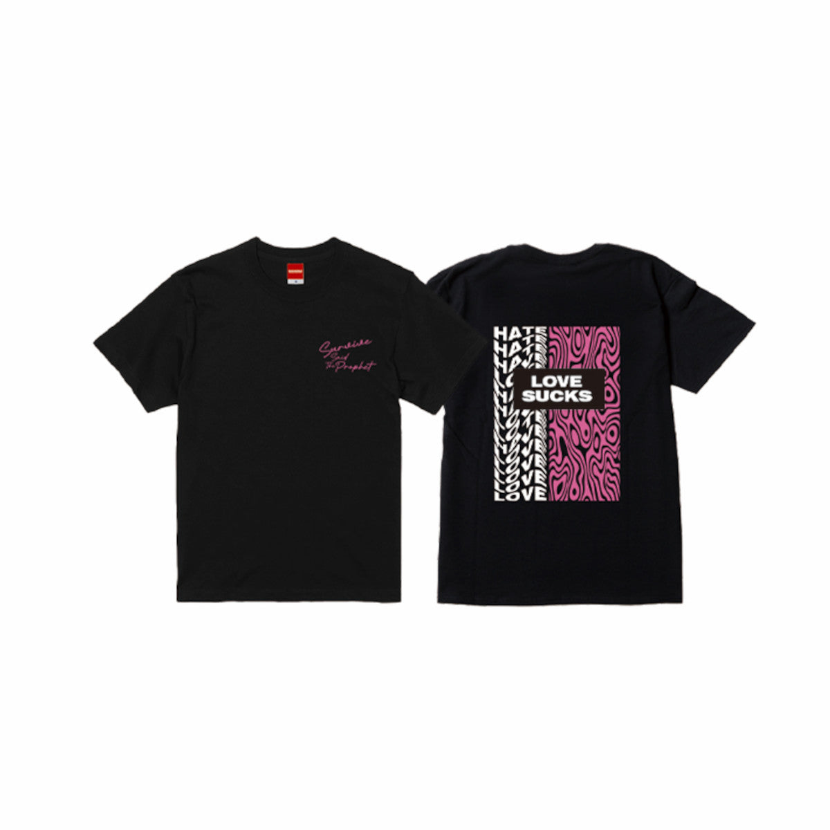 LOVE SUCKS TEE (PINK)