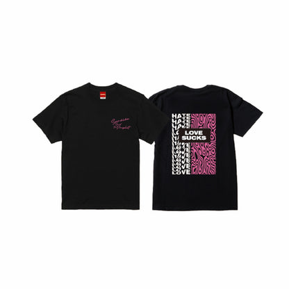 LOVE SUCKS TEE (PINK)