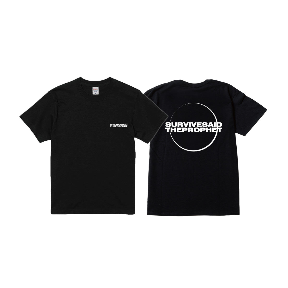 【Made-to-order item】SURVIVE SAID THE PROPHET LOGO TEE (BLACK)＜Order Period:～6/7＞
