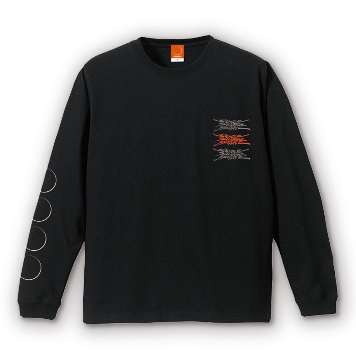 State Of Mind FONT L/S TEE (BLACK)