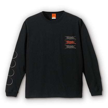 State Of Mind FONT L/S TEE (BLACK)