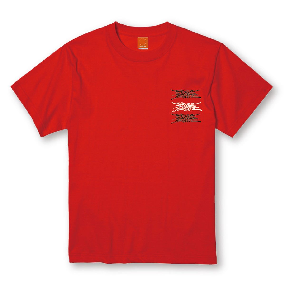 State Of Mind FONT TEE (RED)