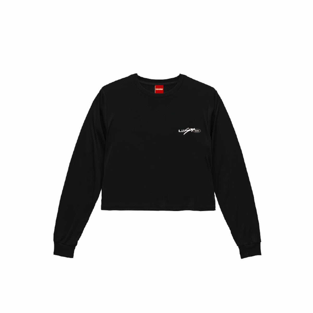 LOVE CROPPED L/S TEE (ONE SIZE)
