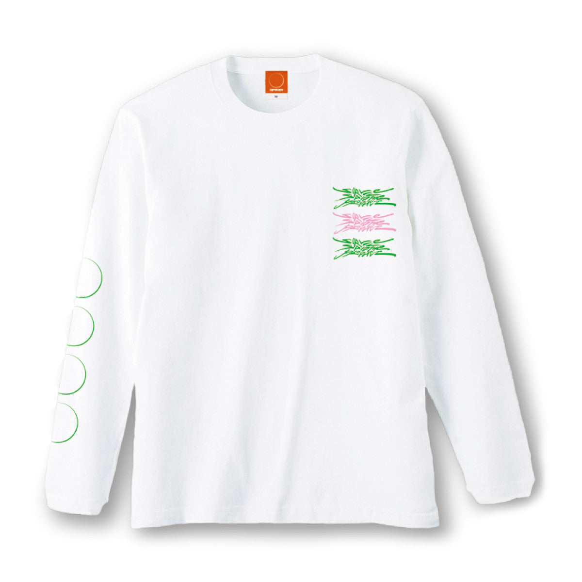 State Of Mind FONT L/S TEE (WHITE)