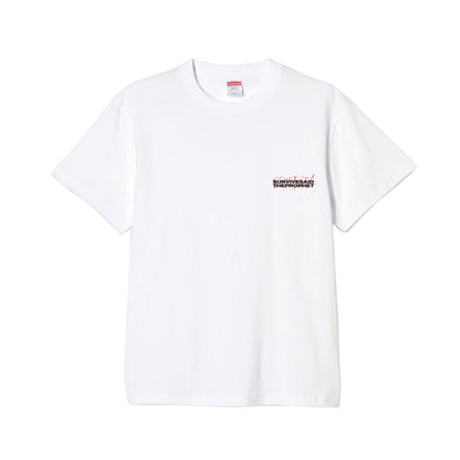 【Made-to-order item】SURVIVE SAID THE PROPHET LOGO DEVIL TEE (WHITE & RED)＜Order Period:～6/7＞