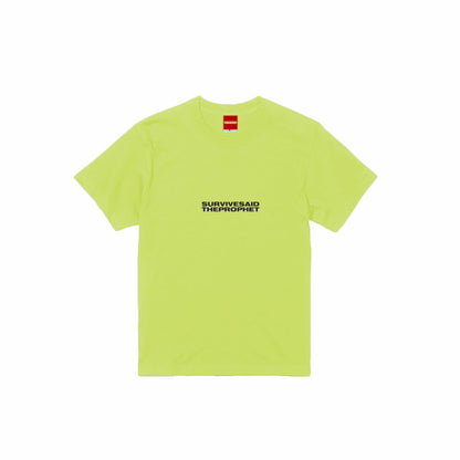 STANDARD LOGO TEE (SAFETY YELLOW)