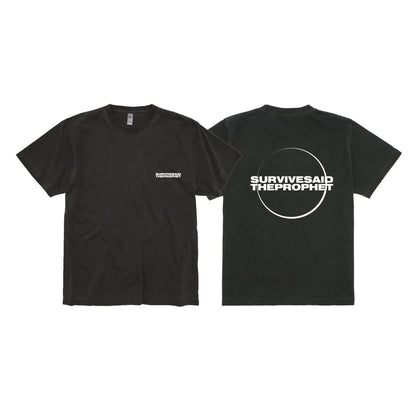 【Made-to-order item】SURVIVE SAID THE PROPHET LOGO TEE (VINTAGE BLACK)＜Order Period:～6/7＞