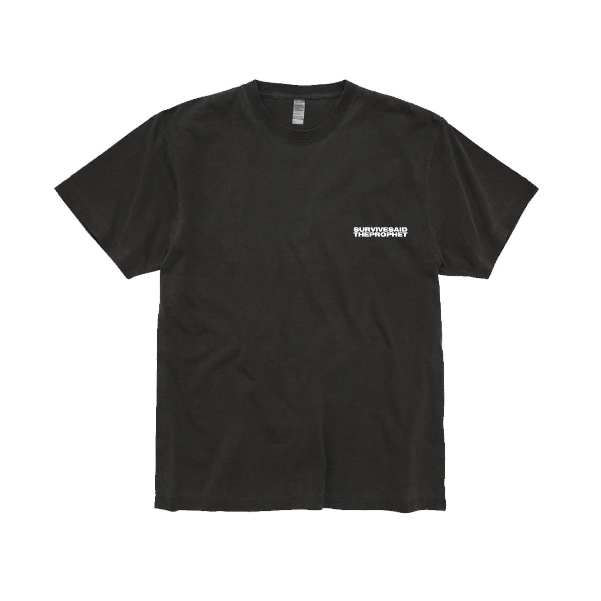 【Made-to-order item】SURVIVE SAID THE PROPHET LOGO TEE (VINTAGE BLACK)＜Order Period:～6/7＞