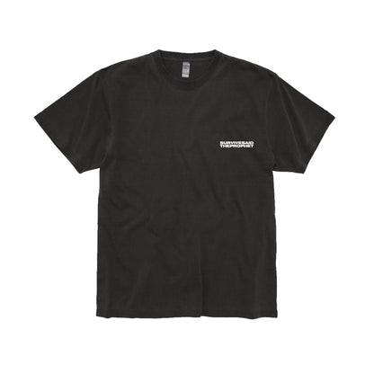 【Made-to-order item】SURVIVE SAID THE PROPHET LOGO TEE (VINTAGE BLACK)＜Order Period:～6/7＞