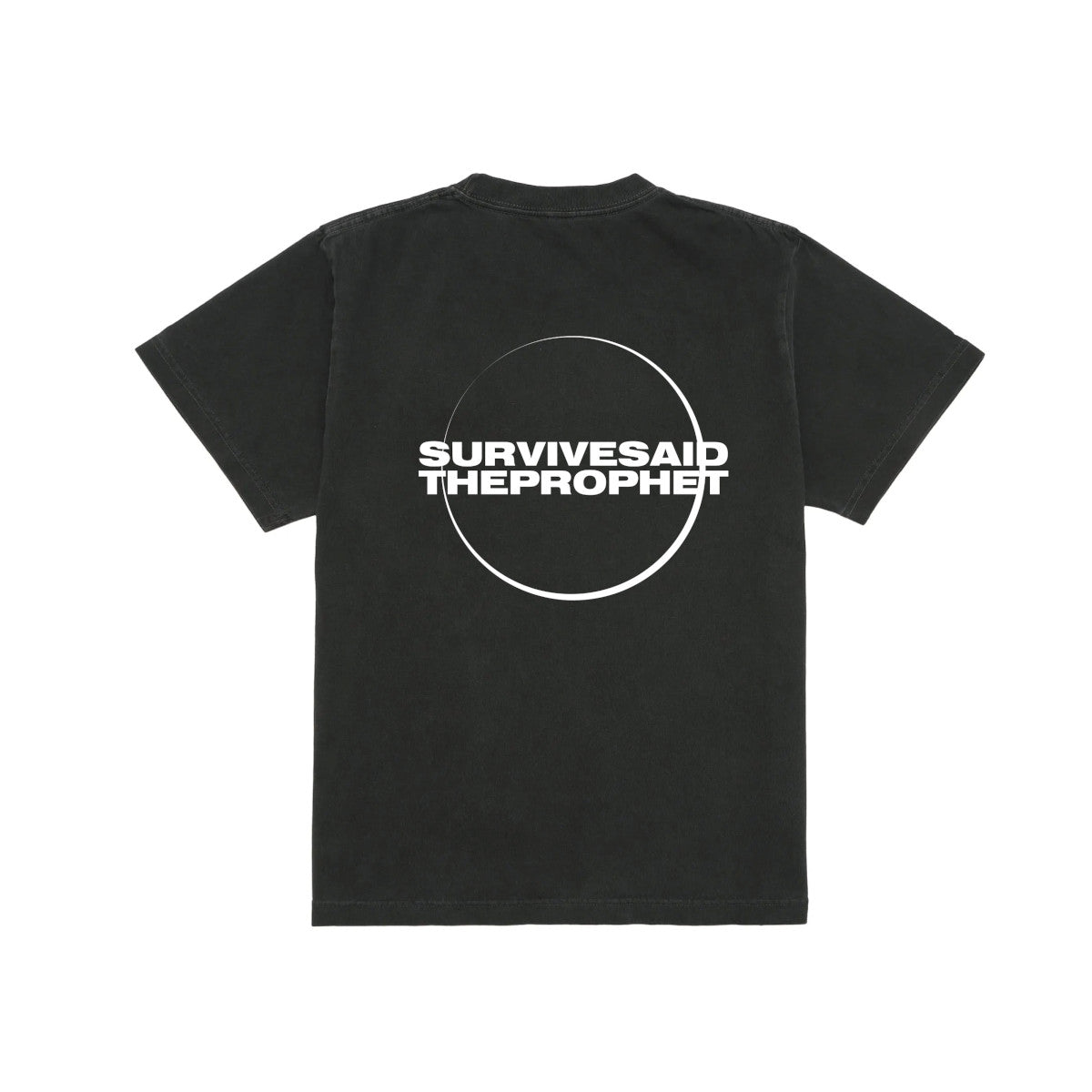 【Made-to-order item】SURVIVE SAID THE PROPHET LOGO TEE (VINTAGE BLACK)＜Order Period:～6/7＞