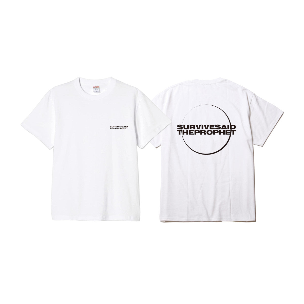 【Made-to-order item】SURVIVE SAID THE PROPHET LOGO TEE (WHITE)＜Order Period:～6/7＞