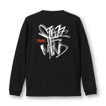 State Of Mind FONT L/S TEE (BLACK)