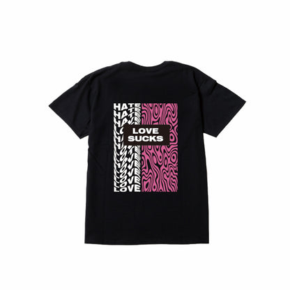 LOVE SUCKS TEE (PINK)
