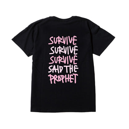 SURVIVE×3 TEE (BLACK)
