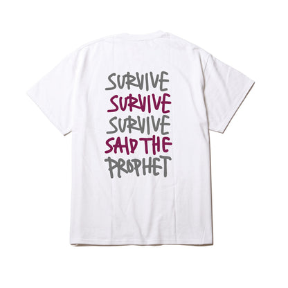 SURVIVE×3 TEE (WHITE)