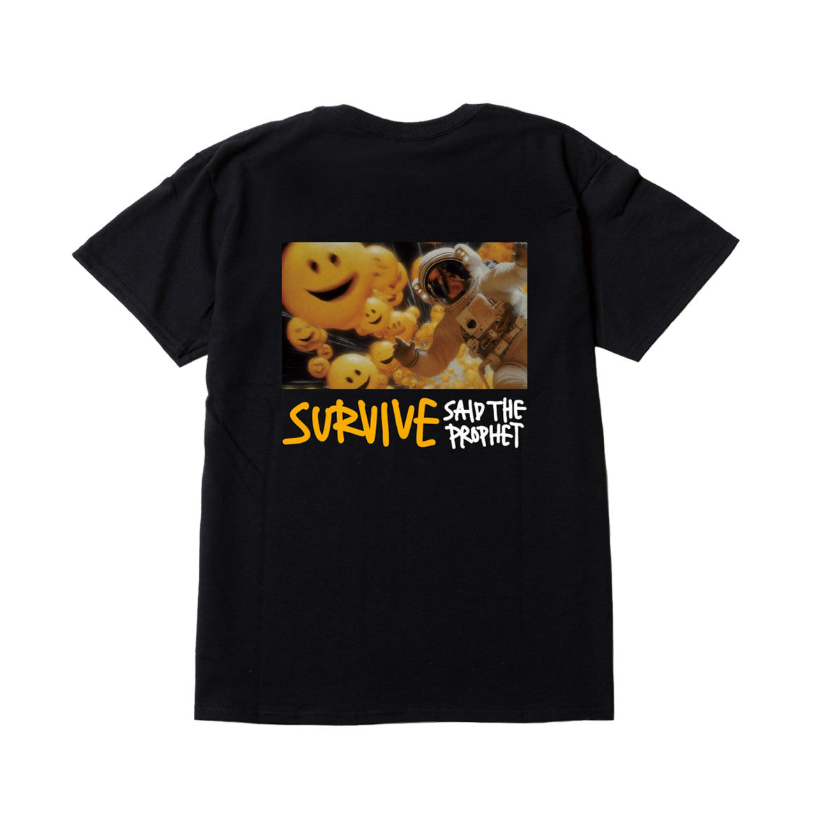 SMILEY TEE :D (BLACK)