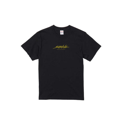 【受注商品】MAGIC HOUR TEE (BLACK / OLD GOLD)＜受付期間：～7/11＞