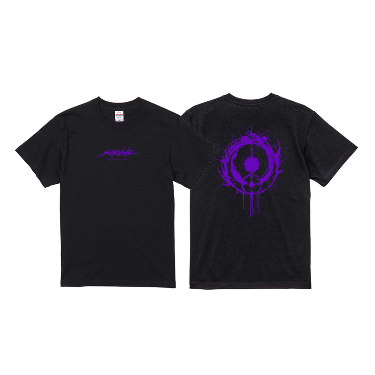 【受注商品】MAGIC HOUR TEE (BLACK / PURPLE)＜受付期間：～7/11＞