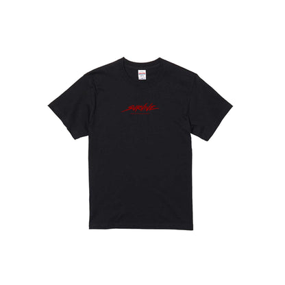 MAGIC HOUR TEE (BLACK / RED)