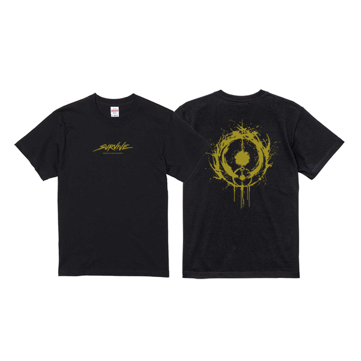 【受注商品】MAGIC HOUR TEE (BLACK / OLD GOLD)＜受付期間：～7/11＞