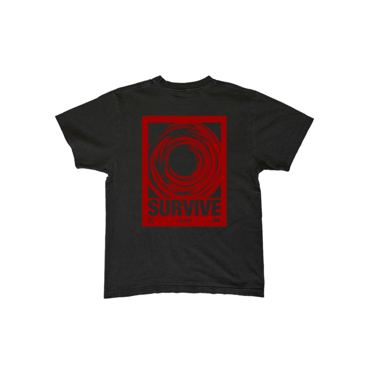 CIRCLE TEE (BLACK)