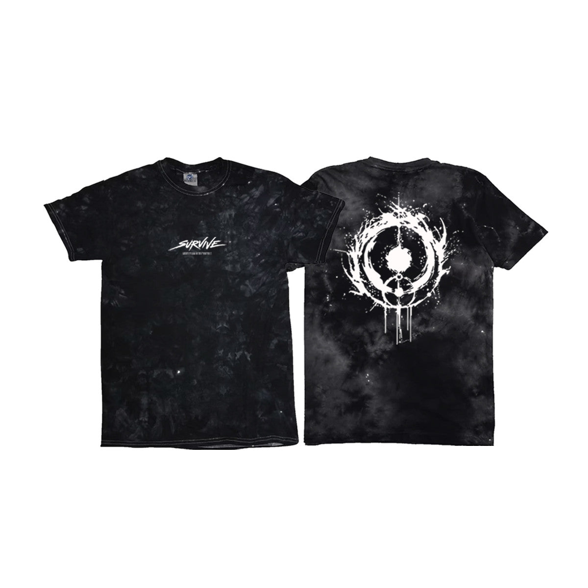 MAGIC HOUR TEE (TIE-DYE / BLACK)